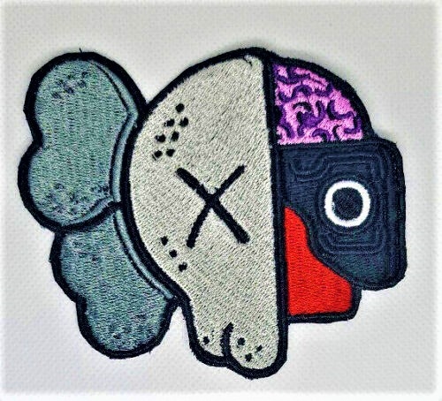 Embroidered Patch KawFace